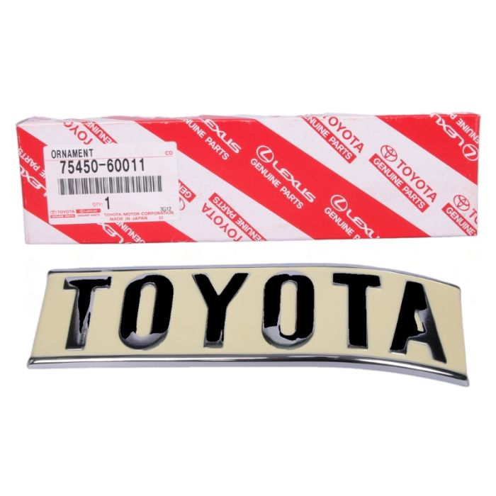 Genuine Toyota LandCruiser FJ45 FJ43 FJ40 BJ43 BJ40 Rear Back RH Badge Emblem 75450-60011