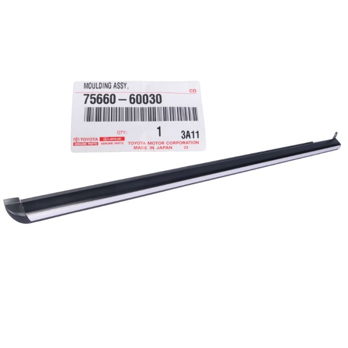 Genuine Toyota LandCruiser 100 Series HDJ Rear RH Door Outer Quarter Moulding 75660-60030