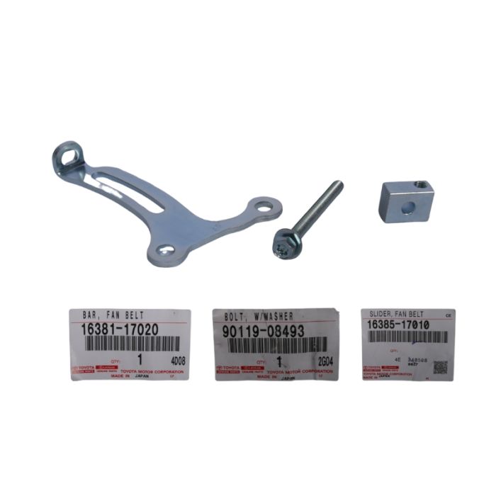 Genuine LandCruiser 80 100 Series Alternator Fan Belt Adjuster Block Bolt Kit