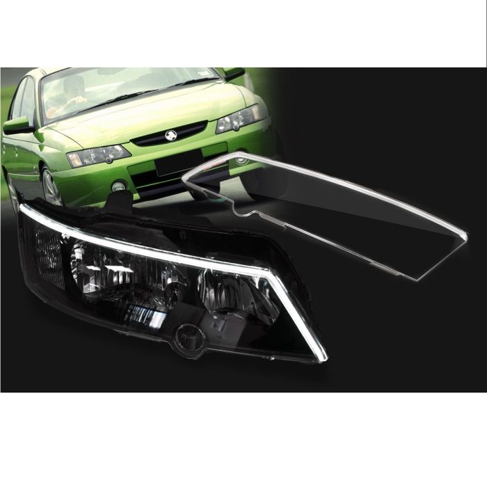Pair Headlight Protector LED DRL For Holden VY Commodore S SS SV8 2002~2004