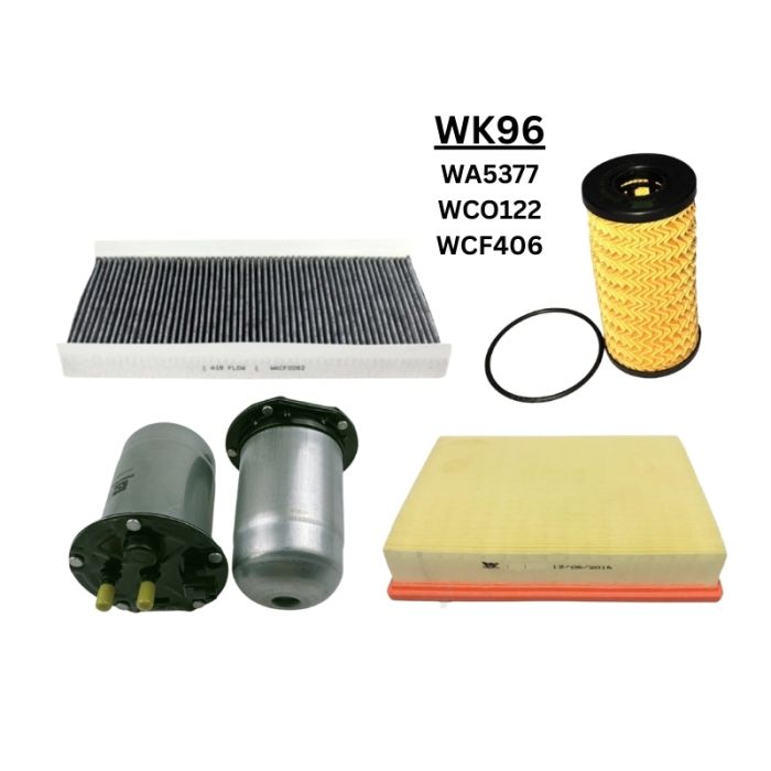 Wesfil Air Oil Fuel Cabin Filter Kit WK96CAB for Nissan Navara NP300 Turbo Diesel YS23DDT 2015-