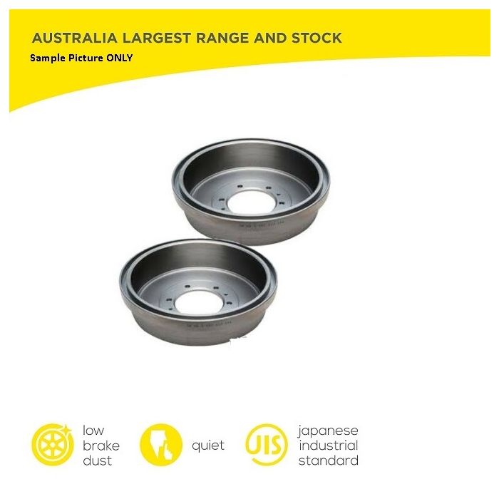 Rear Brake Drum for Holden Rodeo TF 2.2 2.8 3.2 1997-2003 295mm