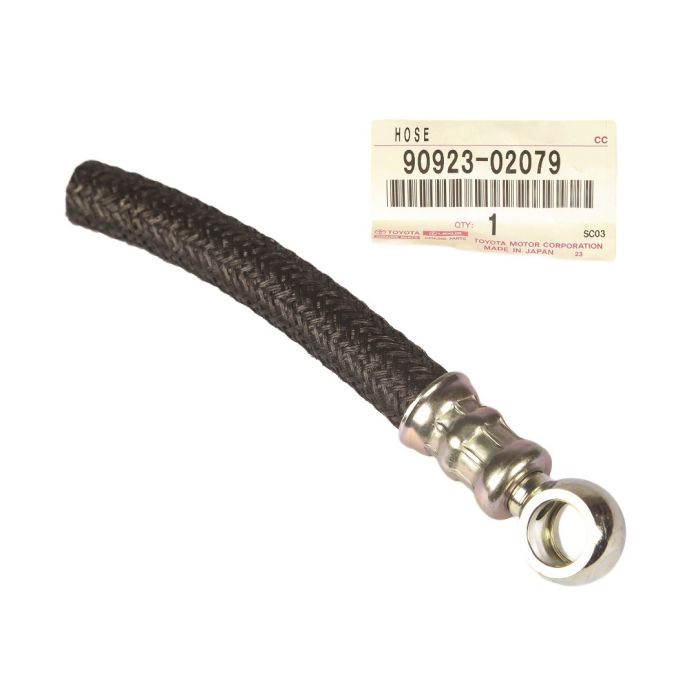 GENUINE Toyota Landcruiser HJ61 12HT 4.0L Alternator Vac Pump Outlet Oil Hose 90923-02079