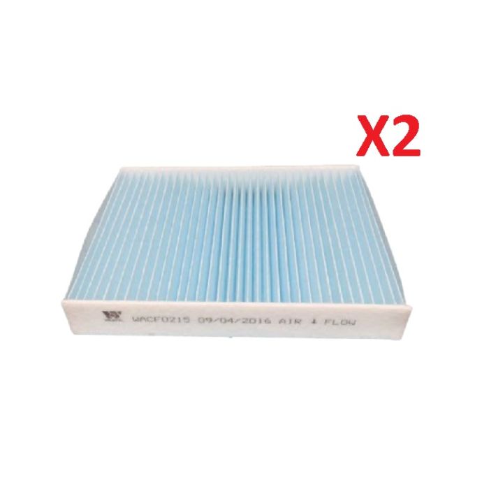 2x Wesfil Cabin Air Pollen Filters WACF0215