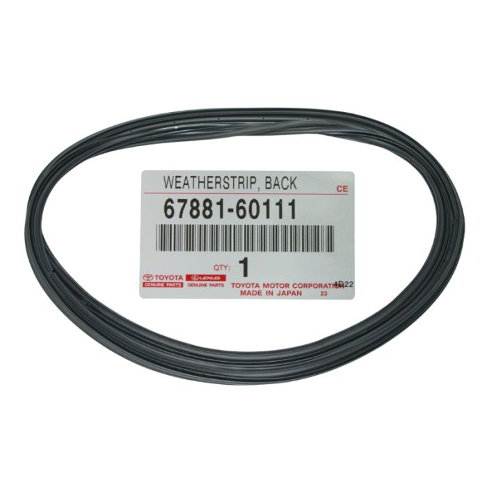 Genuine Toyota Landcruiser HDJ100 UZJ100 Tailgate Back Door Weatherstrip Seal 67881-60111