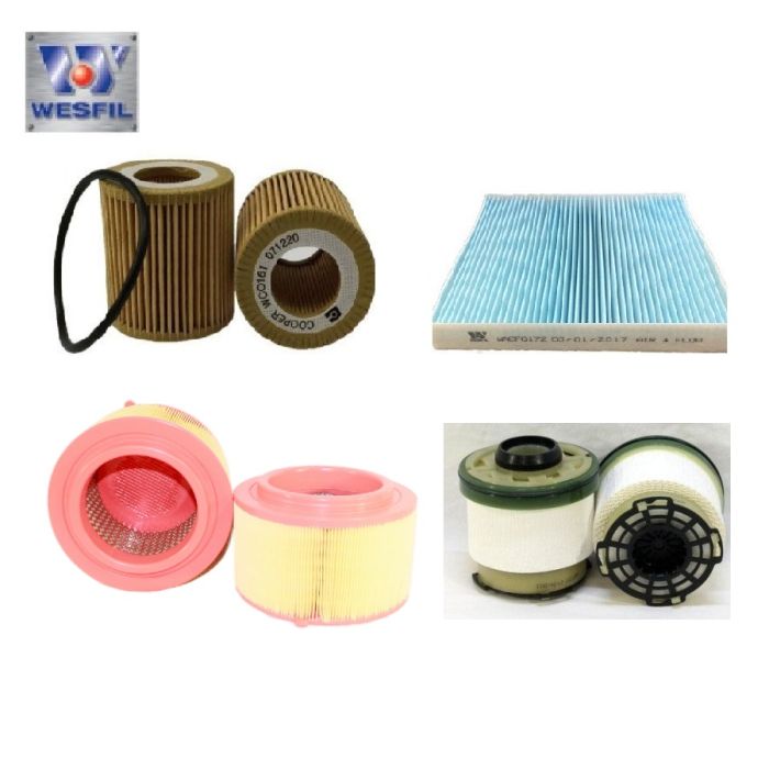 Wesfil Service Kit Suits Ford Ranger PX1 PX2 PX3 3.2L 2.2L RSK25C Round Filter
