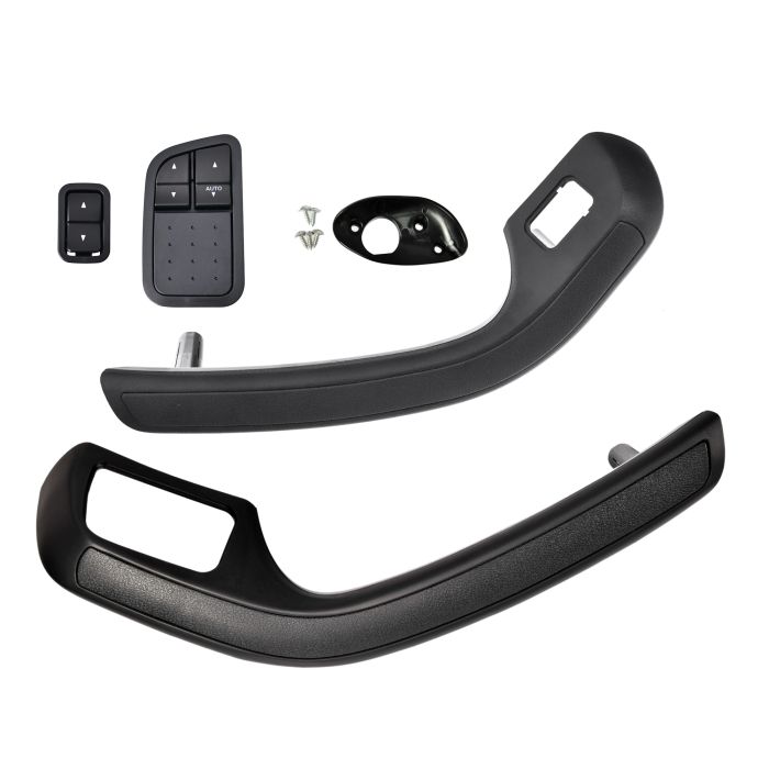 Set 4 Front Inner Door Trim Handle Pull Grab + Switch Ford Falcon BA 02~05 Ute