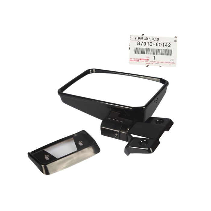 Genuine LandCruiser 79 78 76 Series HZJ VDJ RH Right Outer Rear View Door Mirror 87910-60142