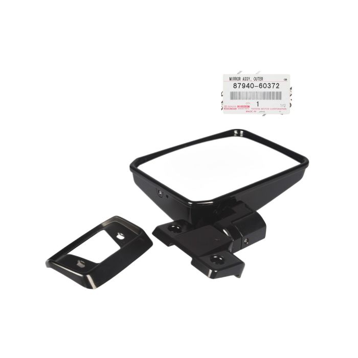 Genuine LandCruiser 79 78 Series VDJ HZJ FZJ LH Left Outer Rear View Door Mirror 87940-60372