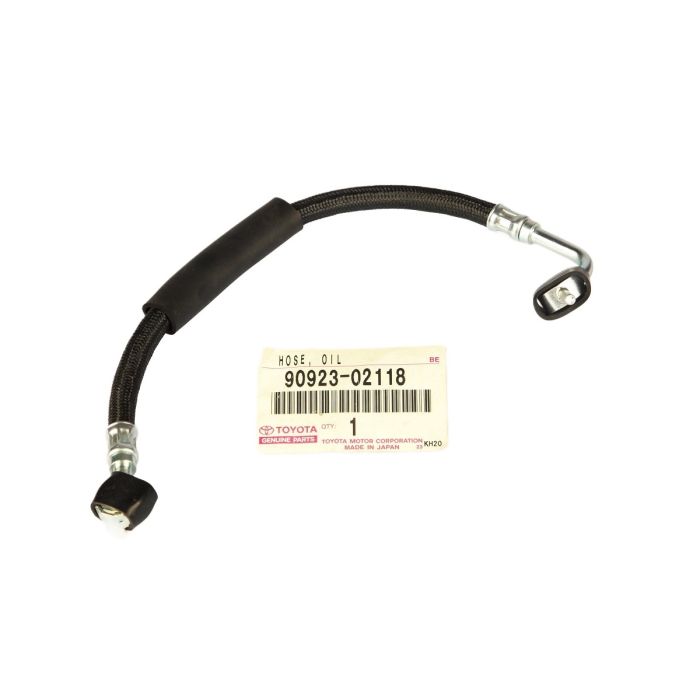 GENUINE Toyota Hilux LN147 LN167 LN172 5L 3.0 Alternator Vac Pump Inlet Oil Hose 90923-02118