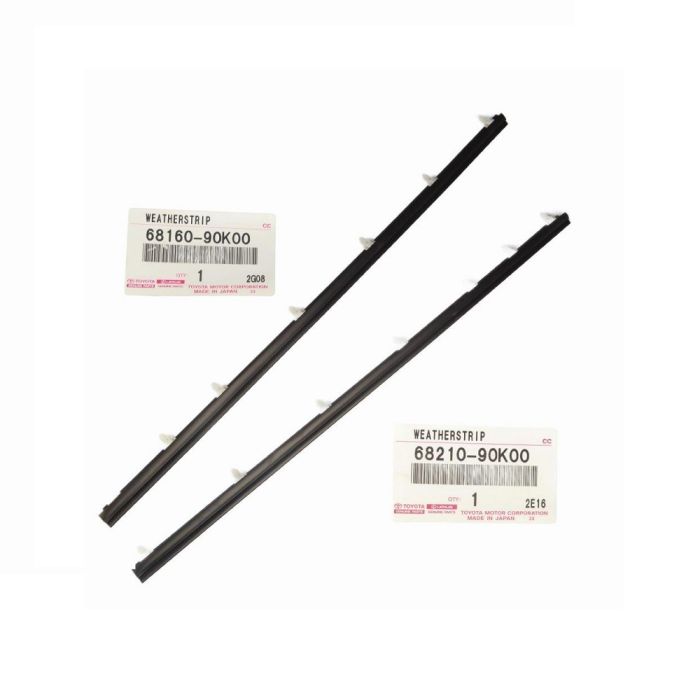 GENUINE LandCruiser HDJ78 HDJ79 HZJ70 Front Outer RH LH Door Weatherstrip Set