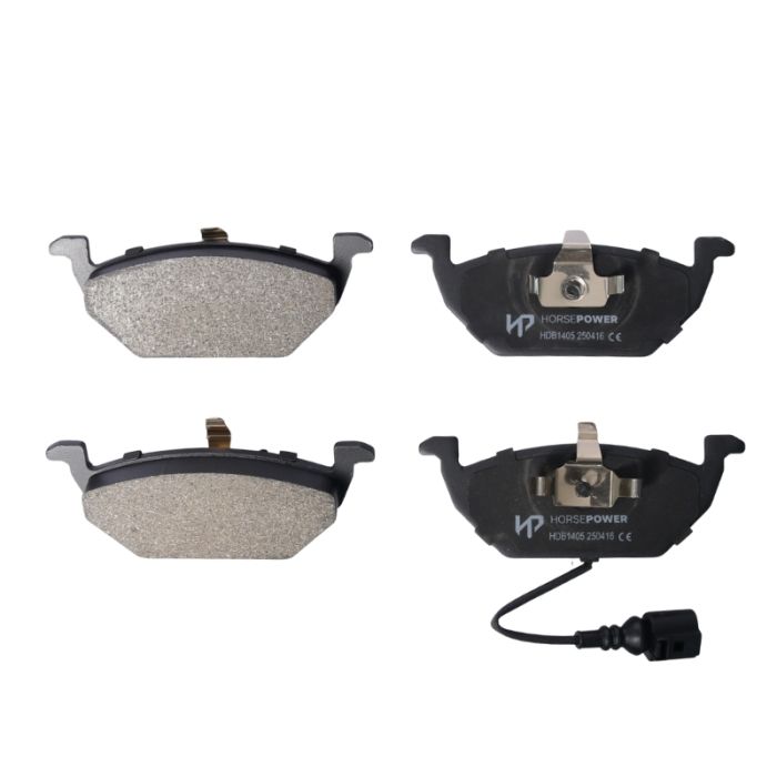 Front Brake Pads Set for Audi A3 VW GOLF Caddy Polo Jetta EOS Beetle BORA