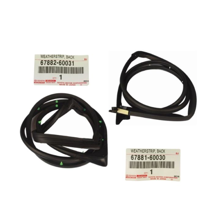 Genuine LandCruiser 78 76 70 79 Series RH & LH Back Barn Door Weatherstrip Seal
