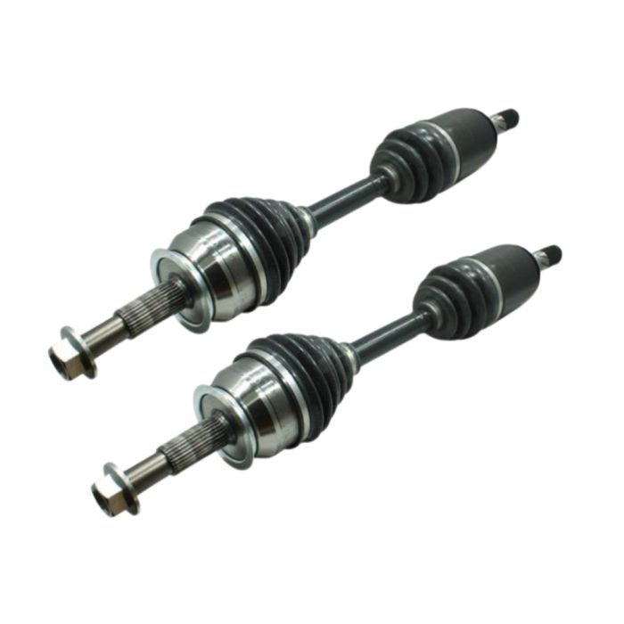PAIR Left Right 2 CV Joint Drive Shaft for Nissan Navara D40 Pathfinder R51 4WD