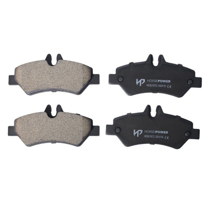 Rear Brake Pads Set for Mercedes Sprinter VW Crafter suits SOLID DISCS