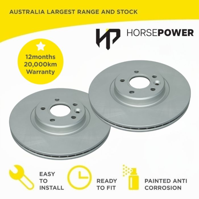 Front Brake Disc Rotors for Ford FOCUS XR5 2.5 TURBO 2006-11