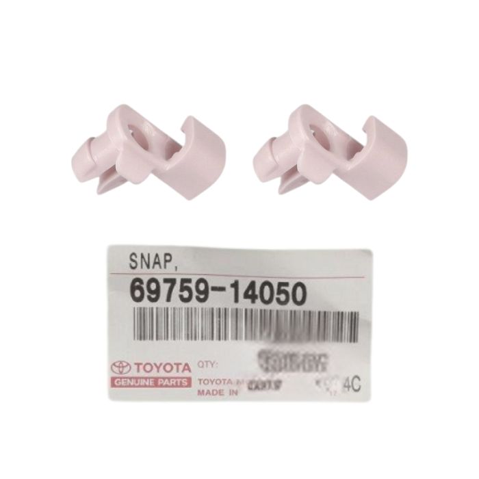 2 x Genuine Toyota Landcruiser 105 Series HZJ FZJ Barn Inner Door Handle Link Clip Pink 69759-14050