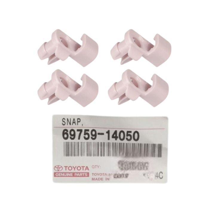 4 x Genuine Toyota Landcruiser  80 Series HDJ FZJ Barn Inner Door Handle Link Clip 69759-14050