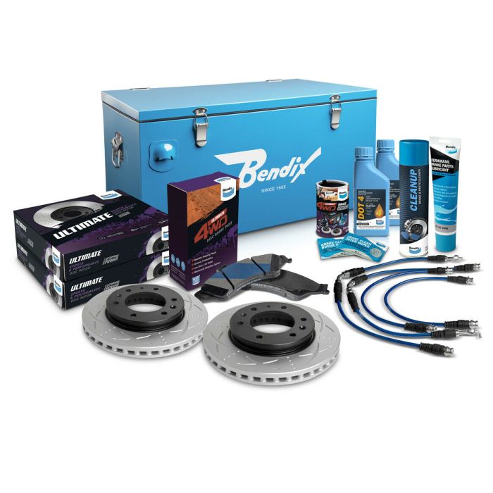 Bendix Ultimate 4x4 Brake Upgrade Kit Front (Suits 2