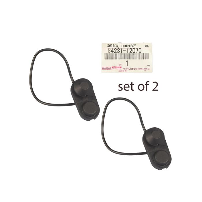 2x Genuine Toyota LandCruiser 80 Series HZJ HDJ FZJ Door Courtesy Light Switch 84231-12070~2