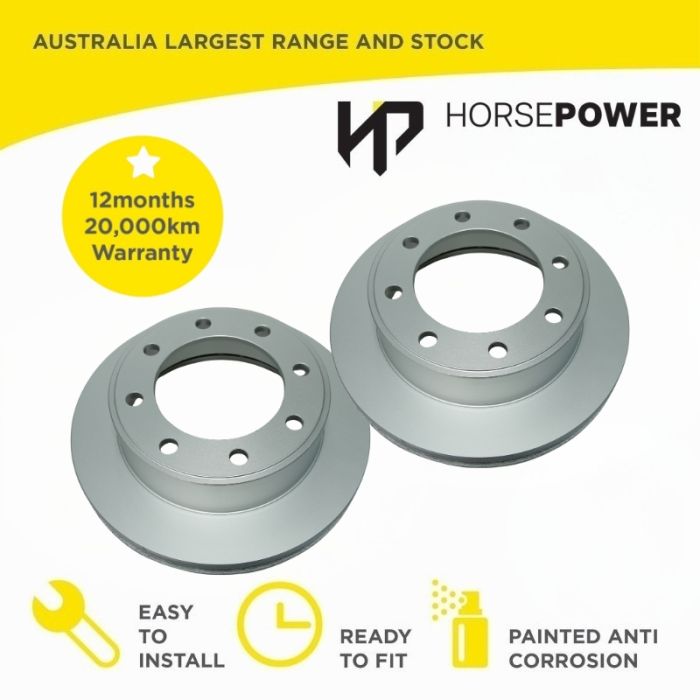 Front Disc Rotors for Ford F250 Super Duty 10th Gen 6.8L 7.3L 03/1999-2004