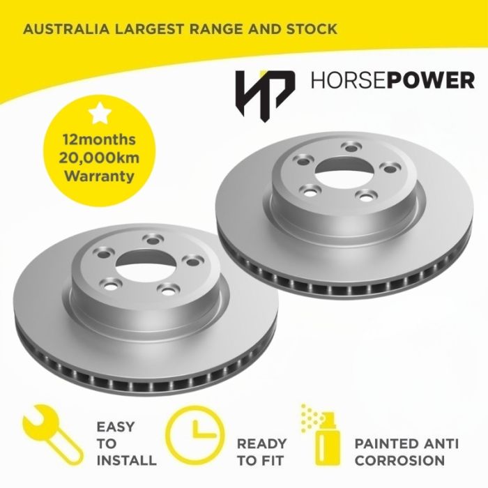 Front Brake Disc Rotors for Ford FALCON FG XR6 TURBO XR8 2008 -