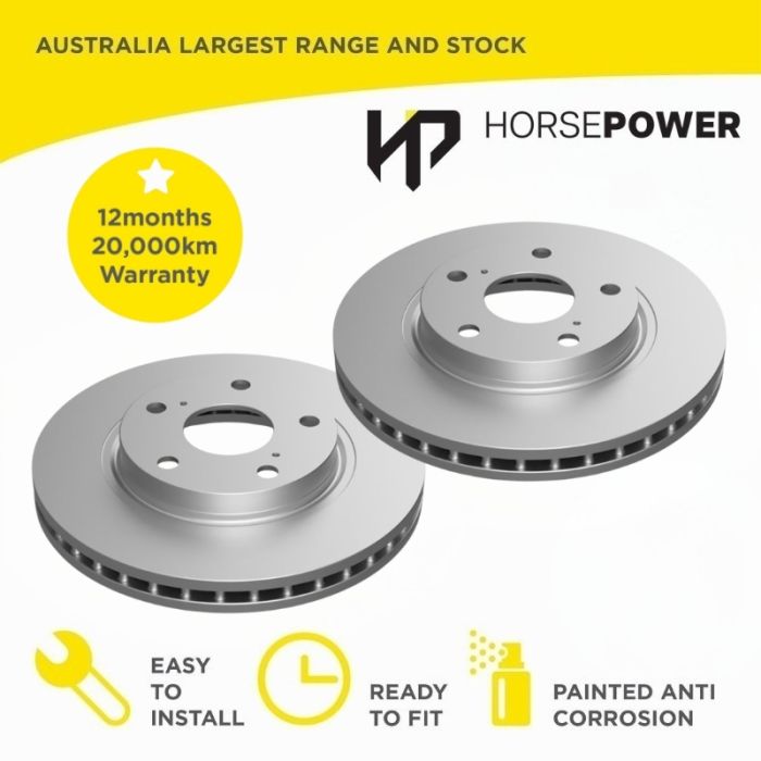 Front Brake Disc Rotors for Toyota CAMRY 2.4 ACV36R /MCV36R 3.0 V6 02 - 06