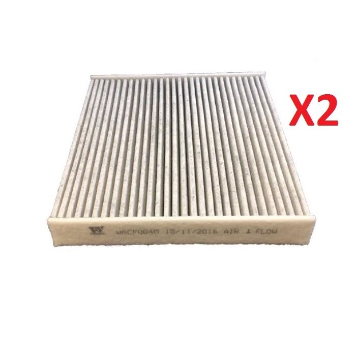 2x Wesfil Cabin Air Pollen Filters WACF0040