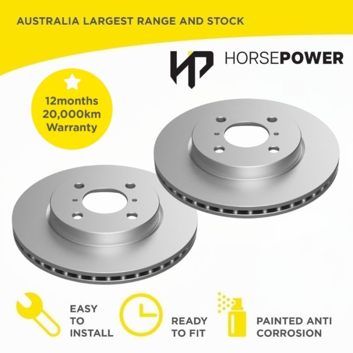 Front Brake Disc Rotors for Suzuki SWIFT 1.5 EZ 2004-2011 RS415