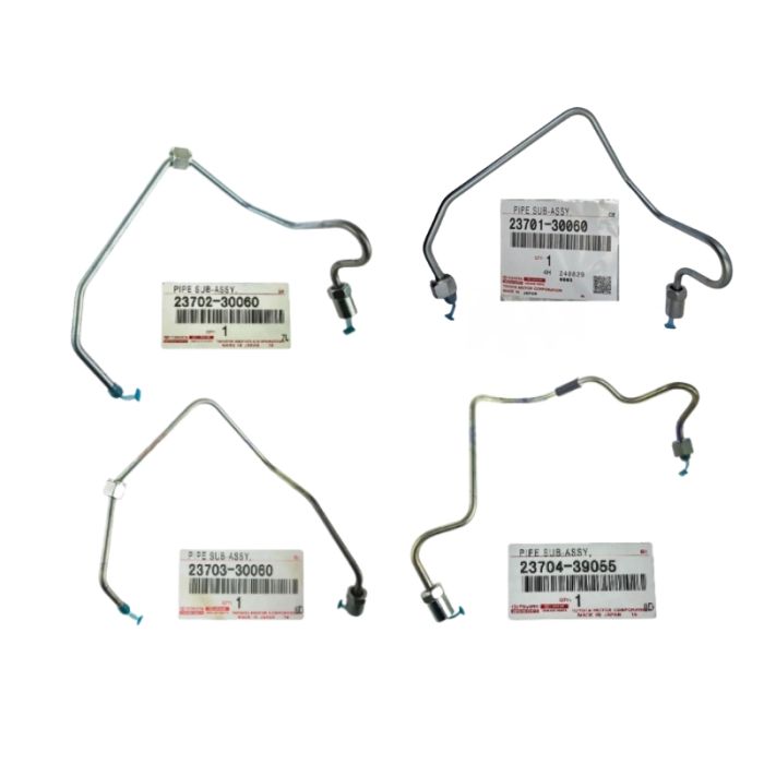 Genuine Toyota Hilux Prado 120 150 1KD 3.0 Diesel Fuel Injector Line Pipe Kit