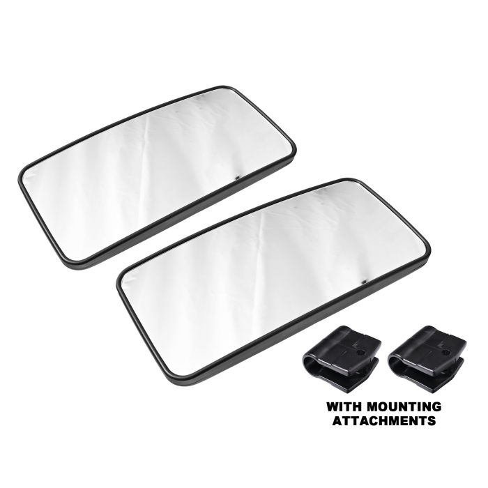 Pair LH=RH Truck Mirror (340 x 165) For Mitsubishi Canter Fuso FE7 FE8 2005~2021