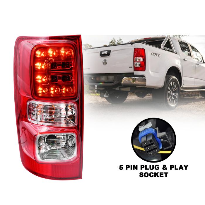 LH Left Hand Tail Light Rear Lamp With LED For Holden Colorado RG 2012~2020 Ute