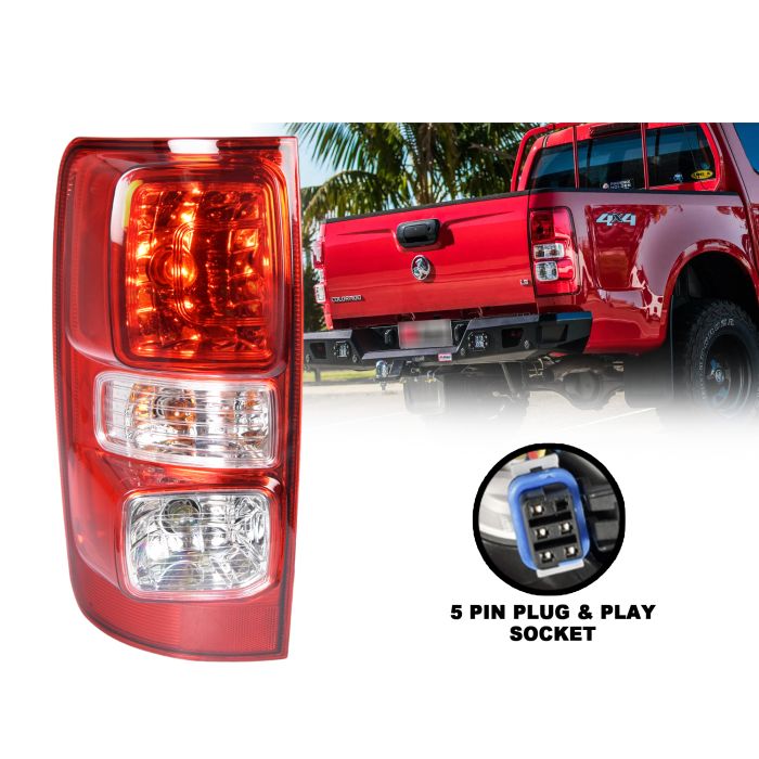 LH Left Tail Light Rear Lamp NON LED For Holden Colorado RG 2012~2020 Ute