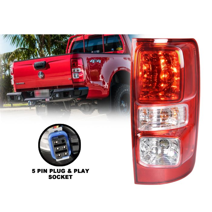 RH Right Hand Tail Light Rear Lamp NON LED For Holden Colorado RG 2012~2020 Ute