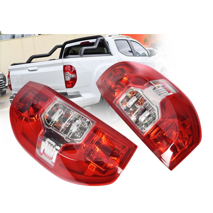 Pair LH+RH Tail Light Rear Back Lamp For LDV T60 SK8C Ute 2017~2021 PRO LUXE