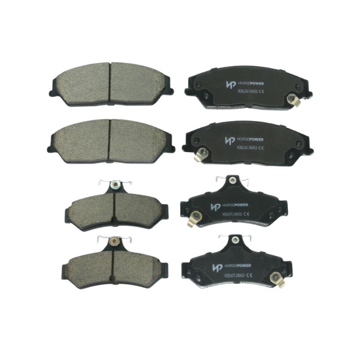 Front and Rear Ceramic Brake Pads for Toyota Camry ACV40 ASV50 Aurion