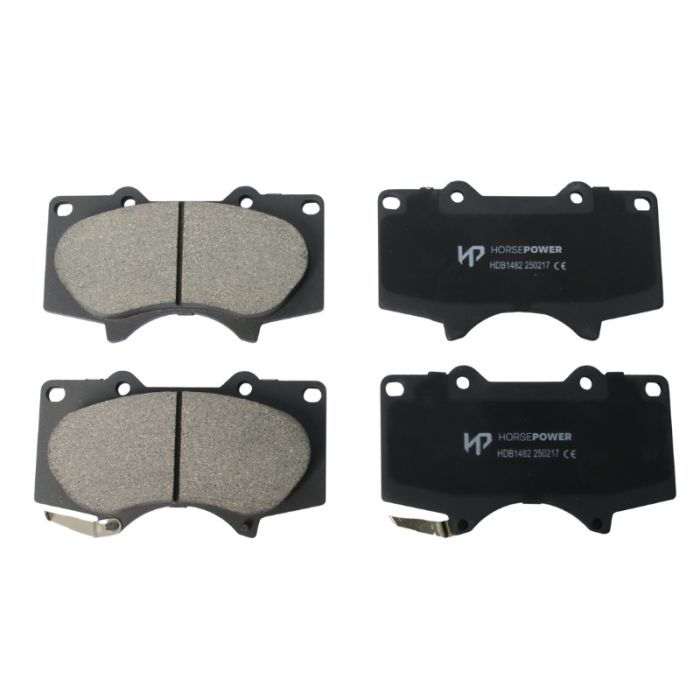 Front Ceramic Brake Pads Set for Toyota HILUX 4WD Lancruiser Prado & PAJERO