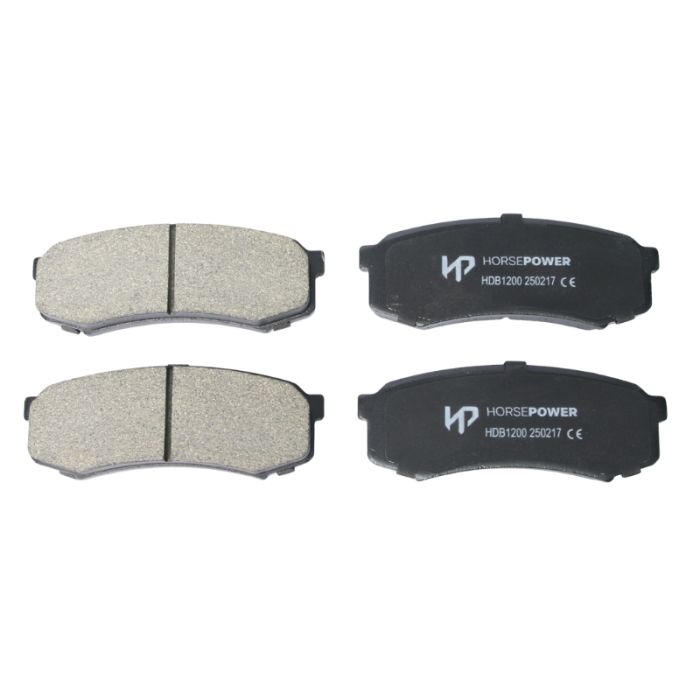 Rear Ceramic Brake Pads Set for Toyota PRADO KZJ RZJ VZJ 70 100 FJ Cruiser Mitsubishi Pajero