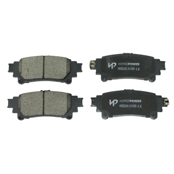 Rear Brake Pads Set for Toyota Kluger GSU50 & 55 Prius V Lexus GS250 IS250 RX270 RX350