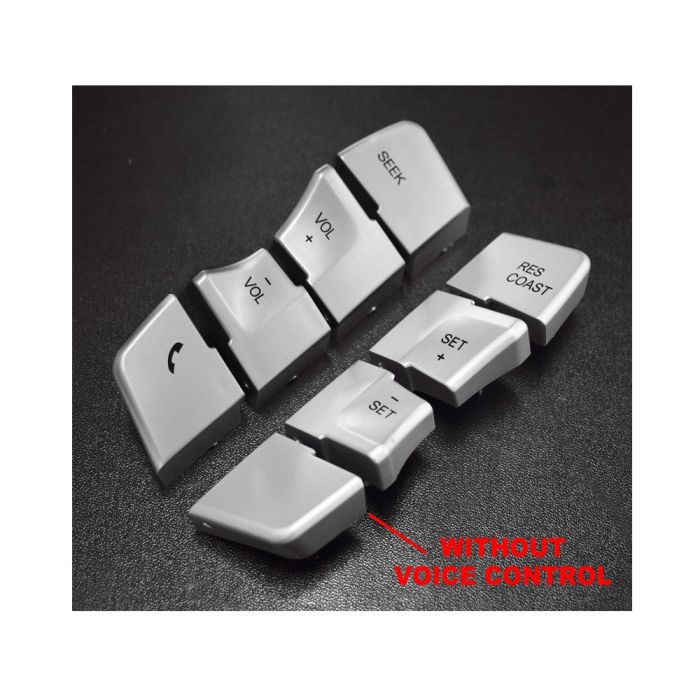 Steering Control Switch Button Caps Covers (NV) For Ford FPV FG FG-X XR6 XR8