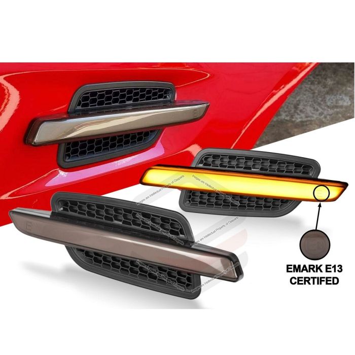 LED Stripe Bar Side Indicator Light Guard Flasher For Holden Commodore VE
