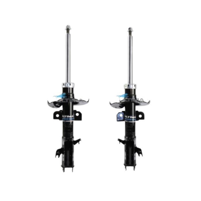 Pair Front Ultima Shock Absorbers Struts for Ford Fiesta WS WT WZ 2009-2019
