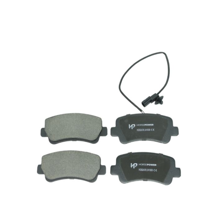 Rear Brake Pads for Renault Master 2013-on w/ Wear Sensor