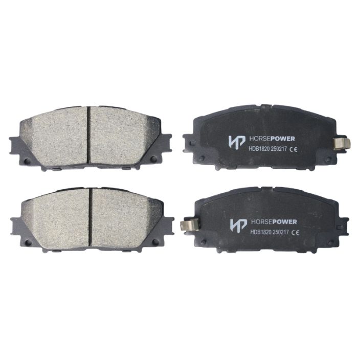 Front Brake Pads Set for Toyota Yaris NCP 11/2005-04/2020 255mm disc