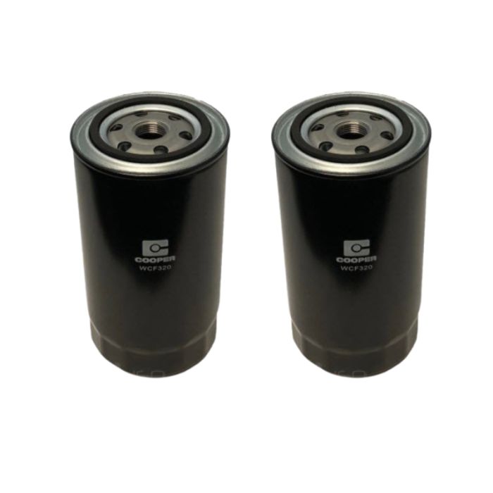2 x Wesfil Cooper Diesel Fuel Filter WCF320 for Iveco Eurocargo
