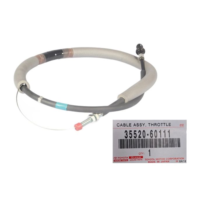 Genuine Toyota LandCruiser FZJ80 1FZ FZJ100 1FZ FE 4.5L Kick Down Throttle Cable 35520-60111