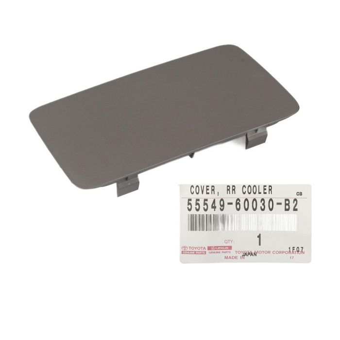 GENUINE Toyota LandCruiser 100 105 Series Rear Grey Central Console Hole Cover 55549-60030-B2