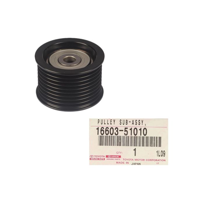 Genuine Toyota LandCruiser 70 76 78 79 200 Series VDJ 1VD FTV V8 Idler Pulley 16603-51010