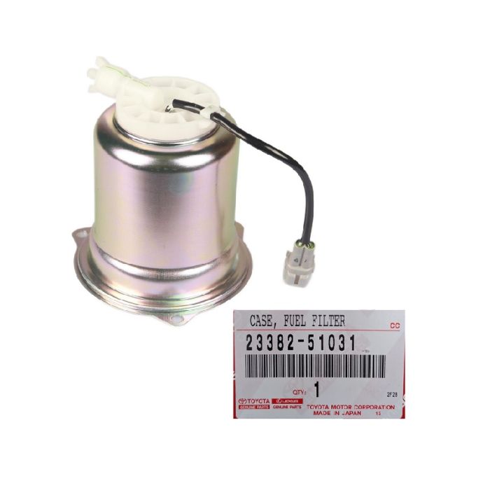 Genuine Toyota LandCruiser VDJ76 VDJ78 VDJ79 4.5L Fuel Filter Case With Sender 23382-51031