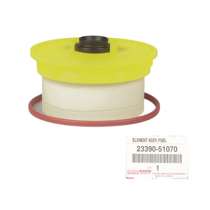 Genuine Toyota LandCruiser VDJ79 1VD 4.5 Diesel V8 Fuel Filter 23390-51070